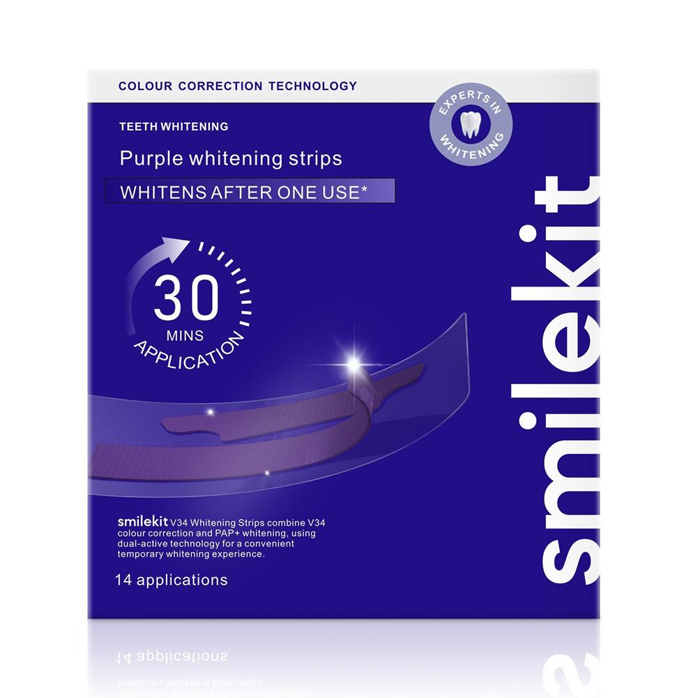Teeth Whitening Quotes - ﻿ شرائط تبييض الأسنان Smilekit باللون
