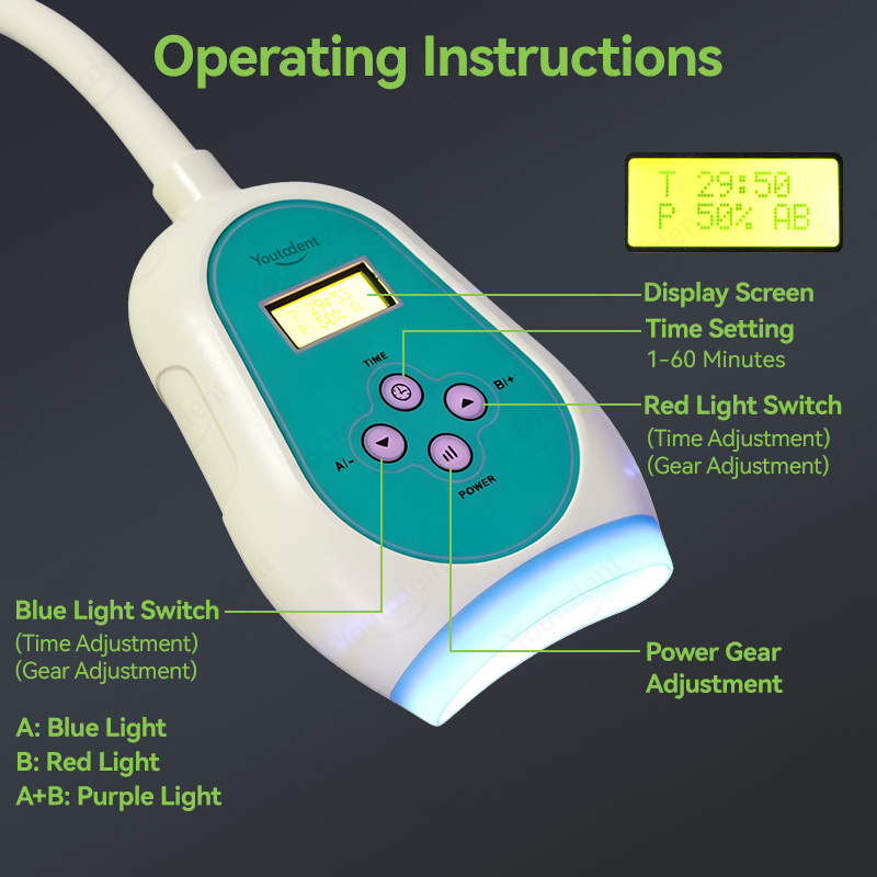 جهاز تبييض الأسنان باللمس 50 و - مراجعة Teeth Whitening Led وسعره