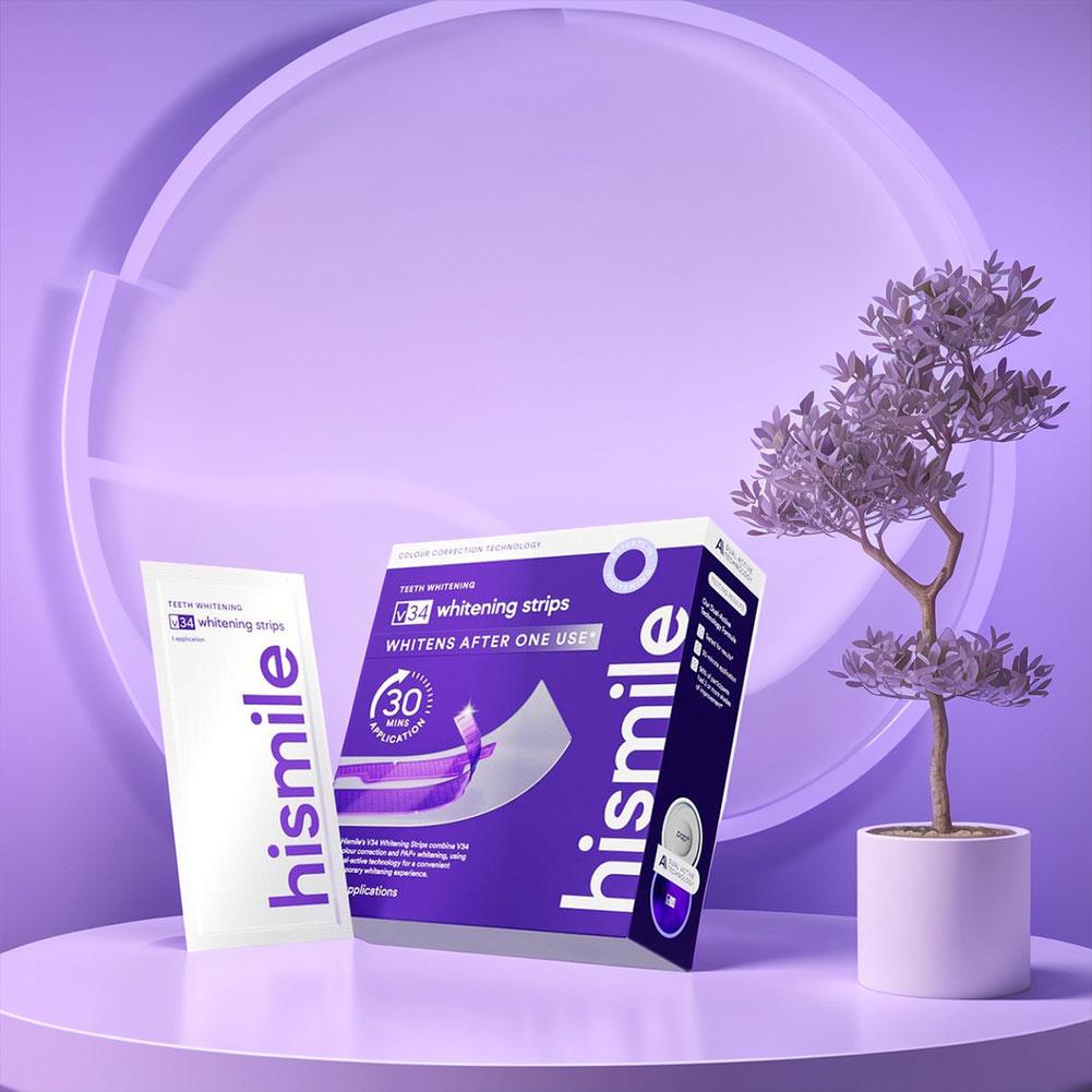 شرائط تبييض الأسنان باللون الأ - مراجعة Teeth Whitening Strips Permanent وسعره