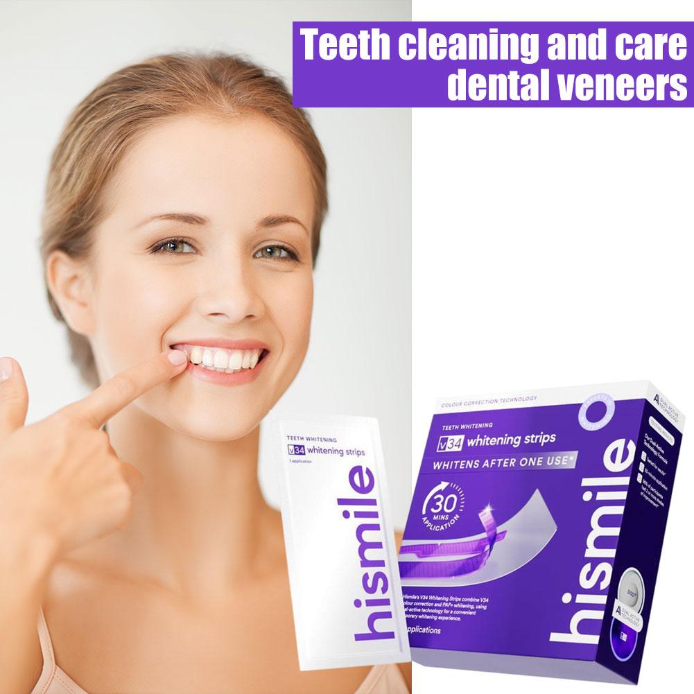 شرائط تبييض الأسنان باللون الأ - مراجعة Teeth Whitening Strips Permanent وسعره