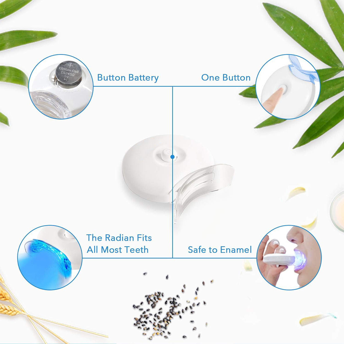 مجموعة تبييض الأسنان - 5X مبيض - مراجعة Teeth Whitening Quotes وسعره