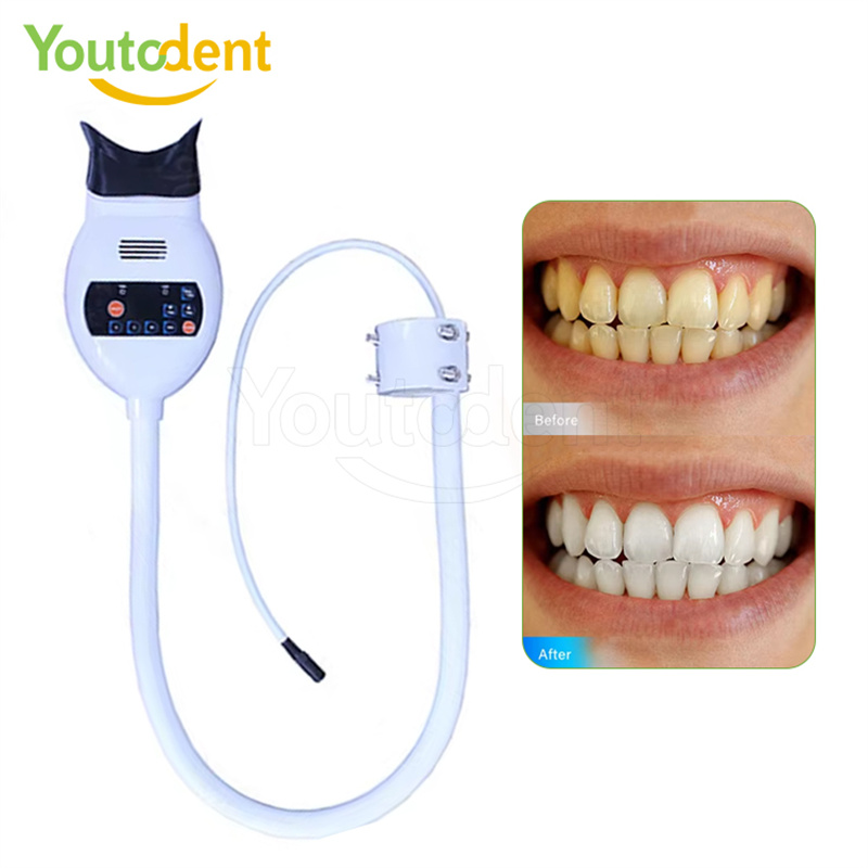 المهنية الأسنان 3 اللون ضوء مص - مراجعة Teeth Whitening Led وسعره