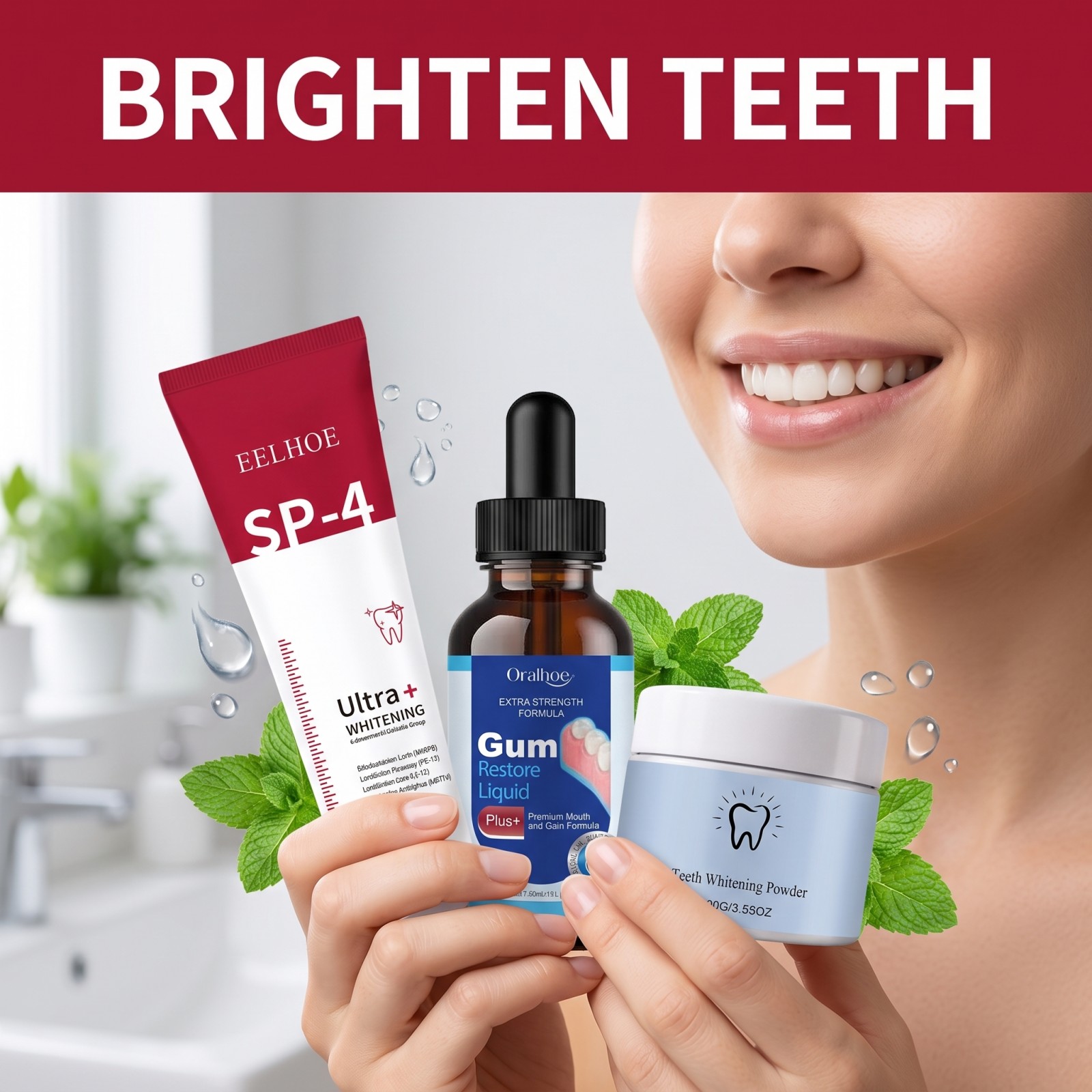 مجموعة العناية بالفم: معجون أس - مراجعة Teeth Whitening Quotes وسعره