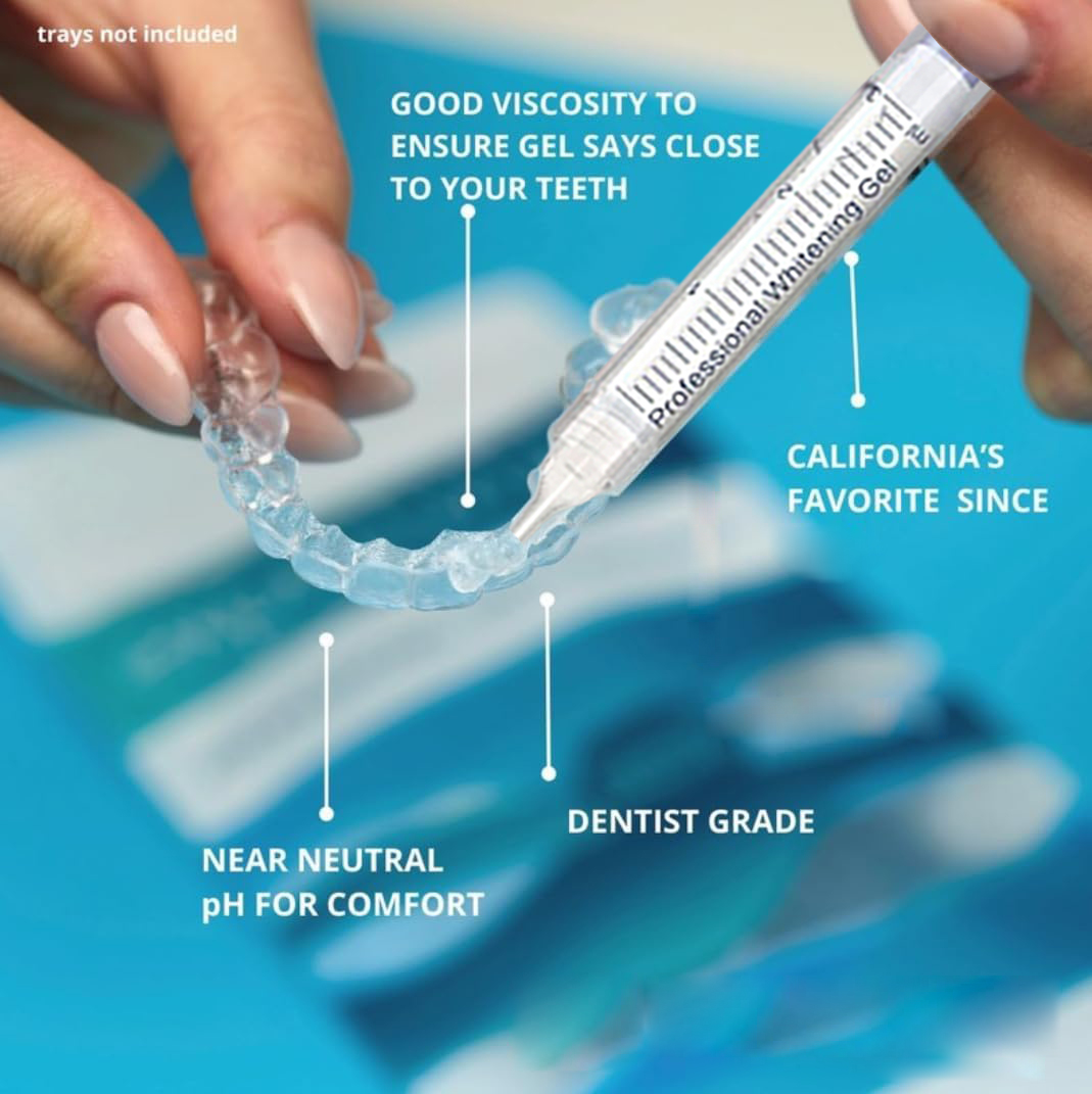 تبييض الأسنان جل الملء حقنة تب - مراجعة Teeth Whitening Near Me وسعره