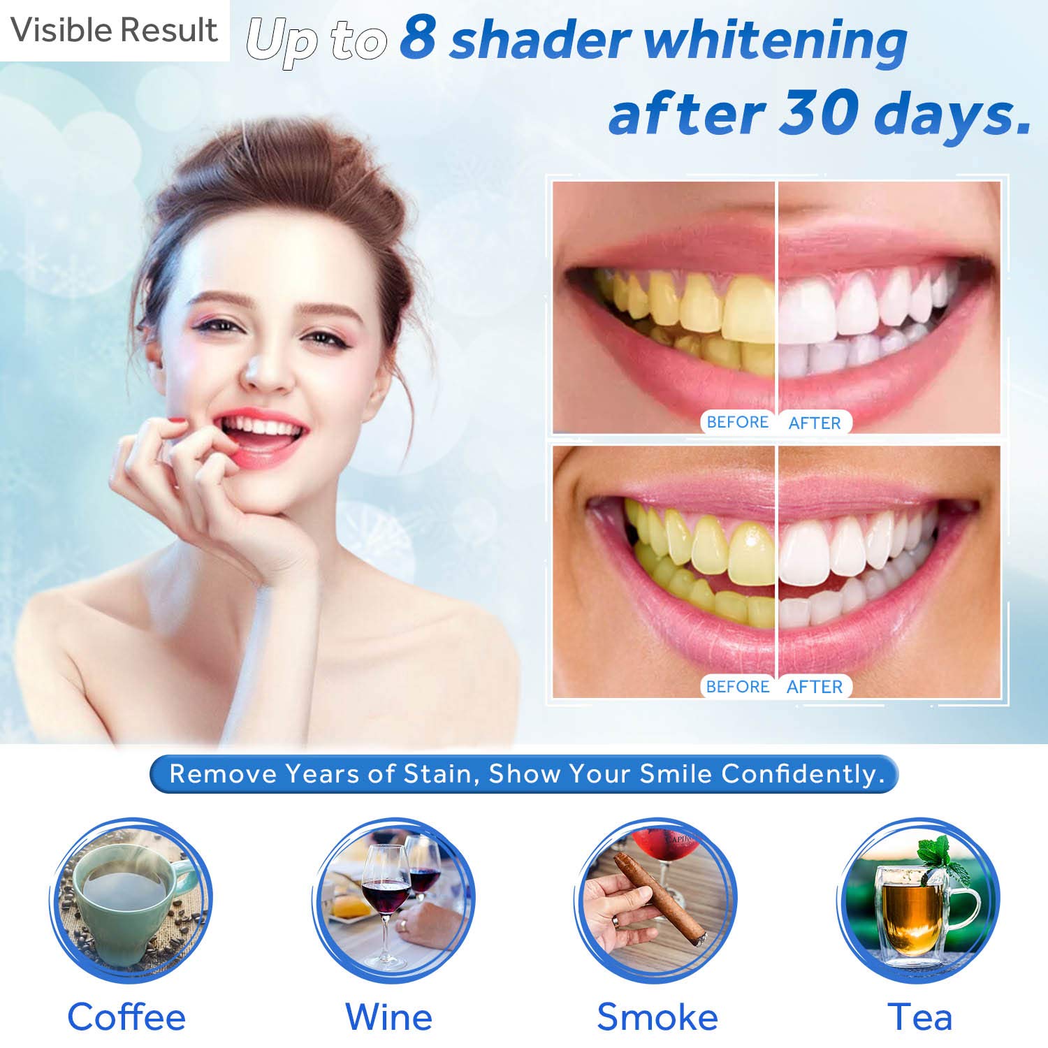 تبييض الأسنان جل الملء حقنة تب - مراجعة Teeth Whitening Near Me وسعره