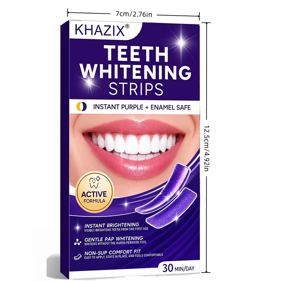 5/10 أزواج من شرائط تبييض الأس - مراجعة Teeth Whitening Strips Permanent وسعره