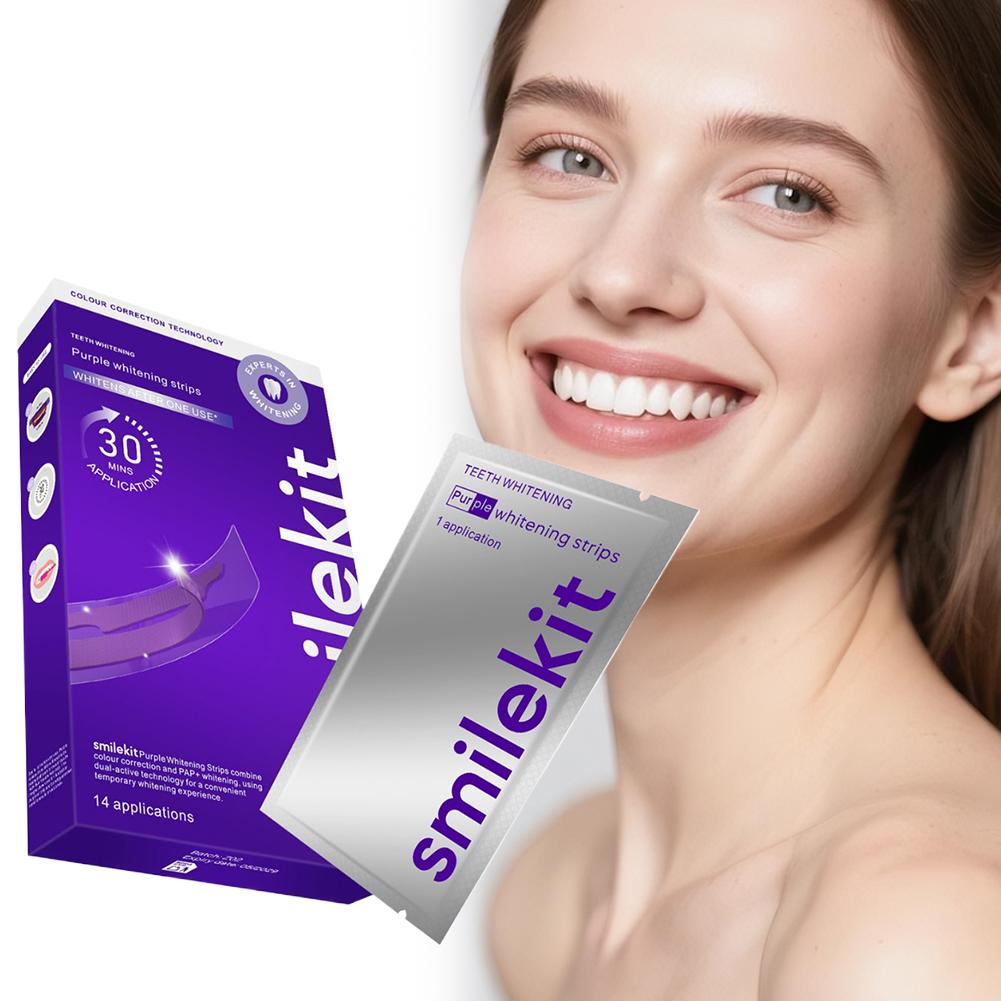  شرائط تبييض الأسنان Smilekit - مراجعة Teeth Whitening Quotes وسعره