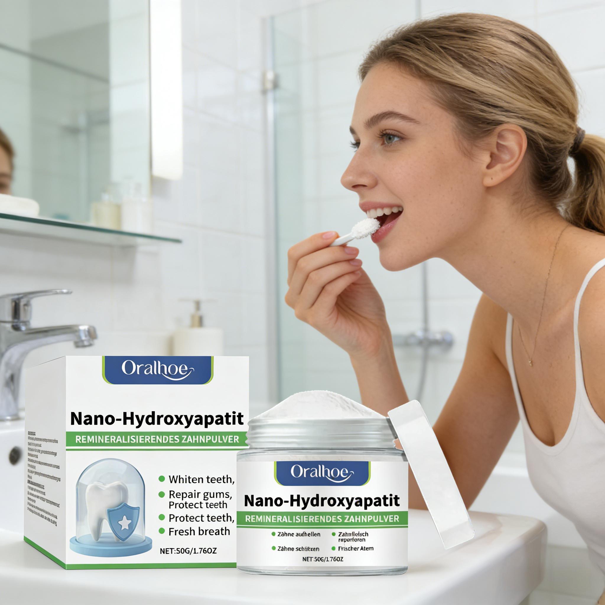 مسحوق تبييض الأسنان Oralhoe، ت - مراجعة Teeth Whitening Quotes وسعره