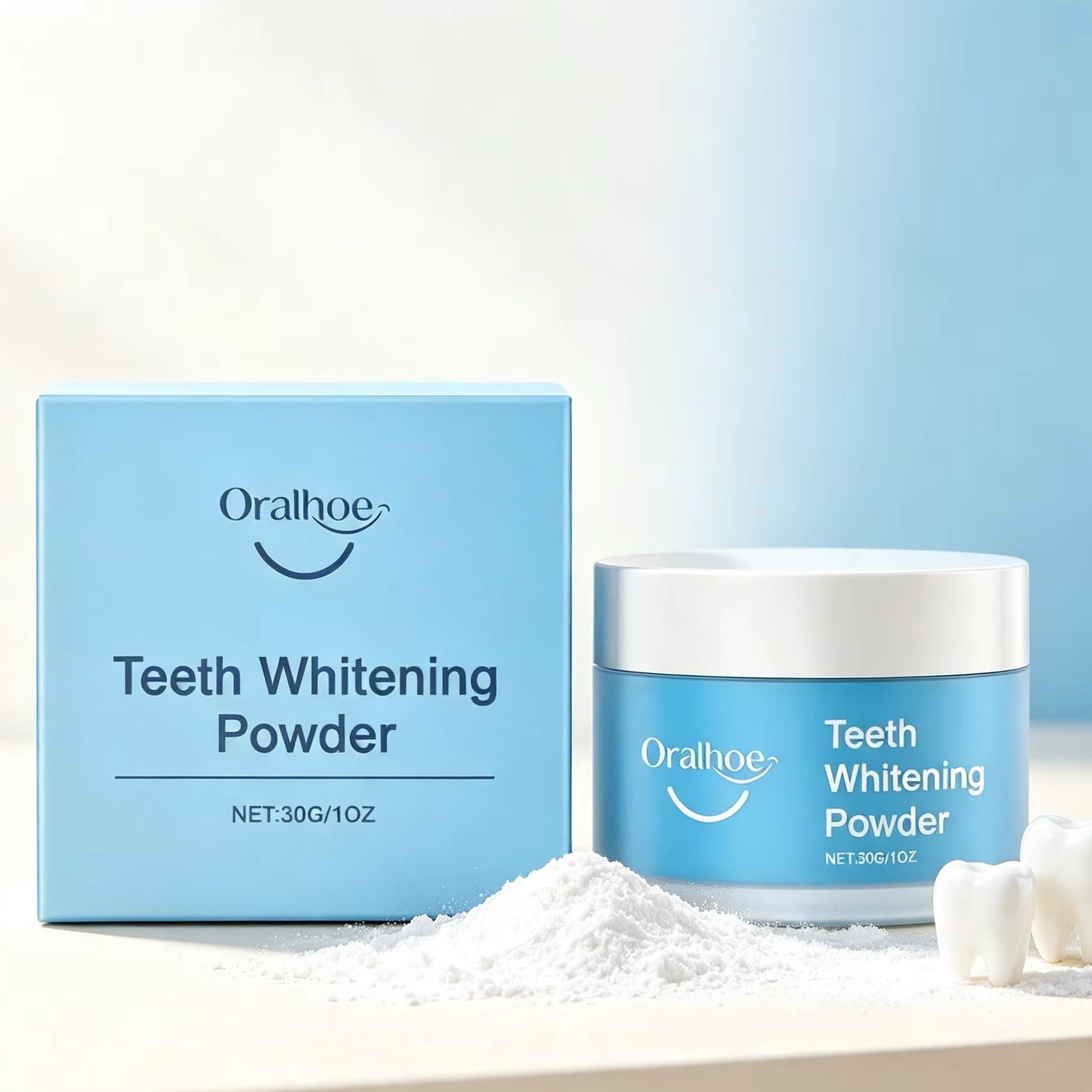 مسحوق أورالهو لتنظيف الأسنان،  - مراجعة Teeth Whitening Quotes وسعره
