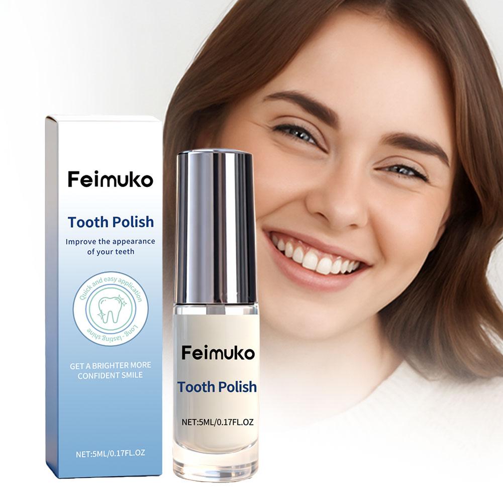Feimuko Tooth Shine Paint تركي - مراجعة Teeth Paint Whitening وسعره