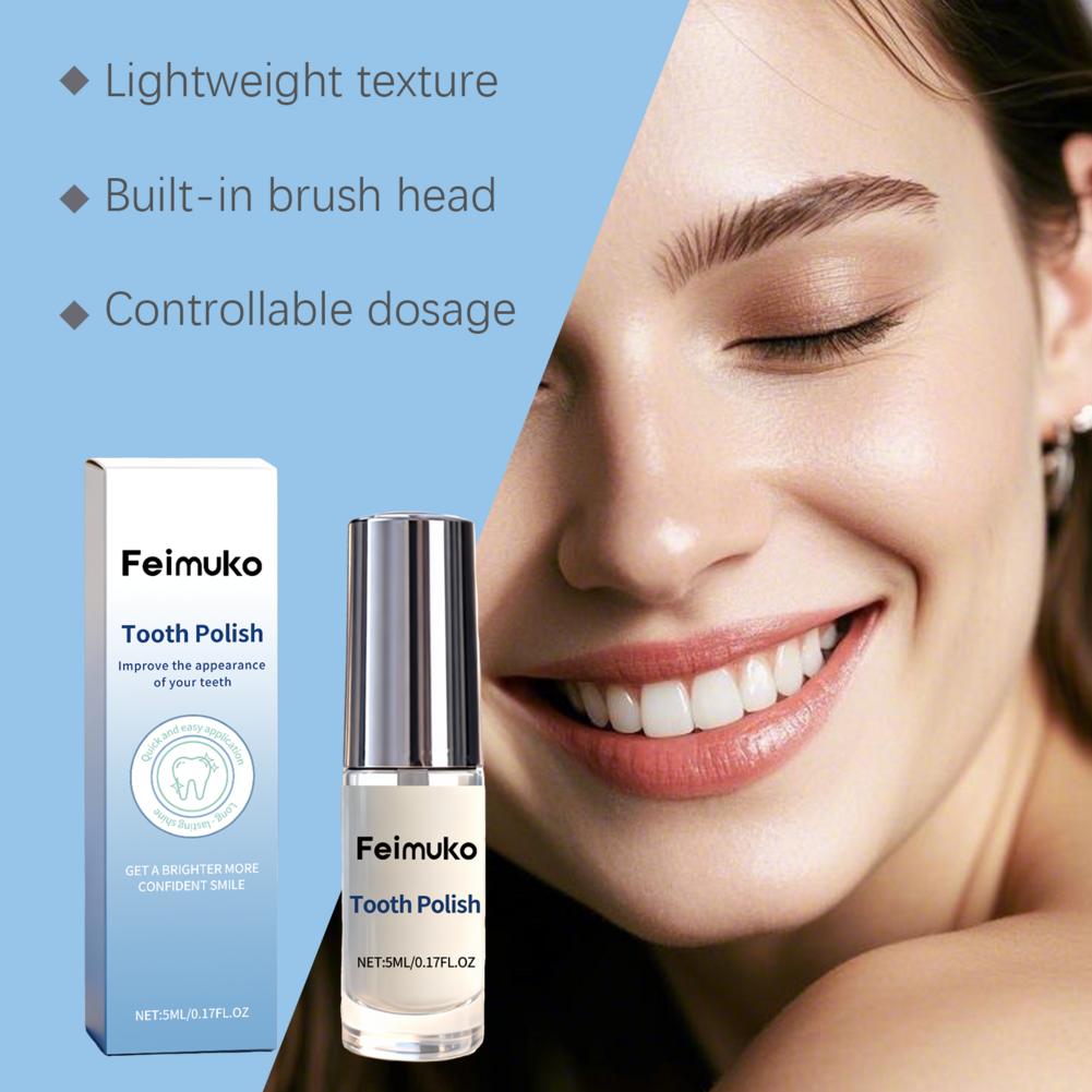 Feimuko Tooth Shine Paint تركي - مراجعة Teeth Paint Whitening وسعره