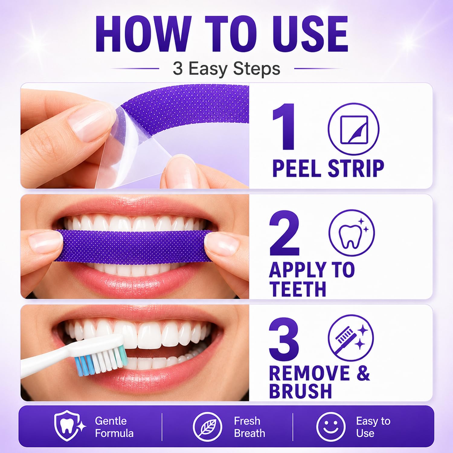 7/14/21 قطعة شرائط تبييض الأسن - مراجعة Teeth Whitening Strips Permanent وسعره