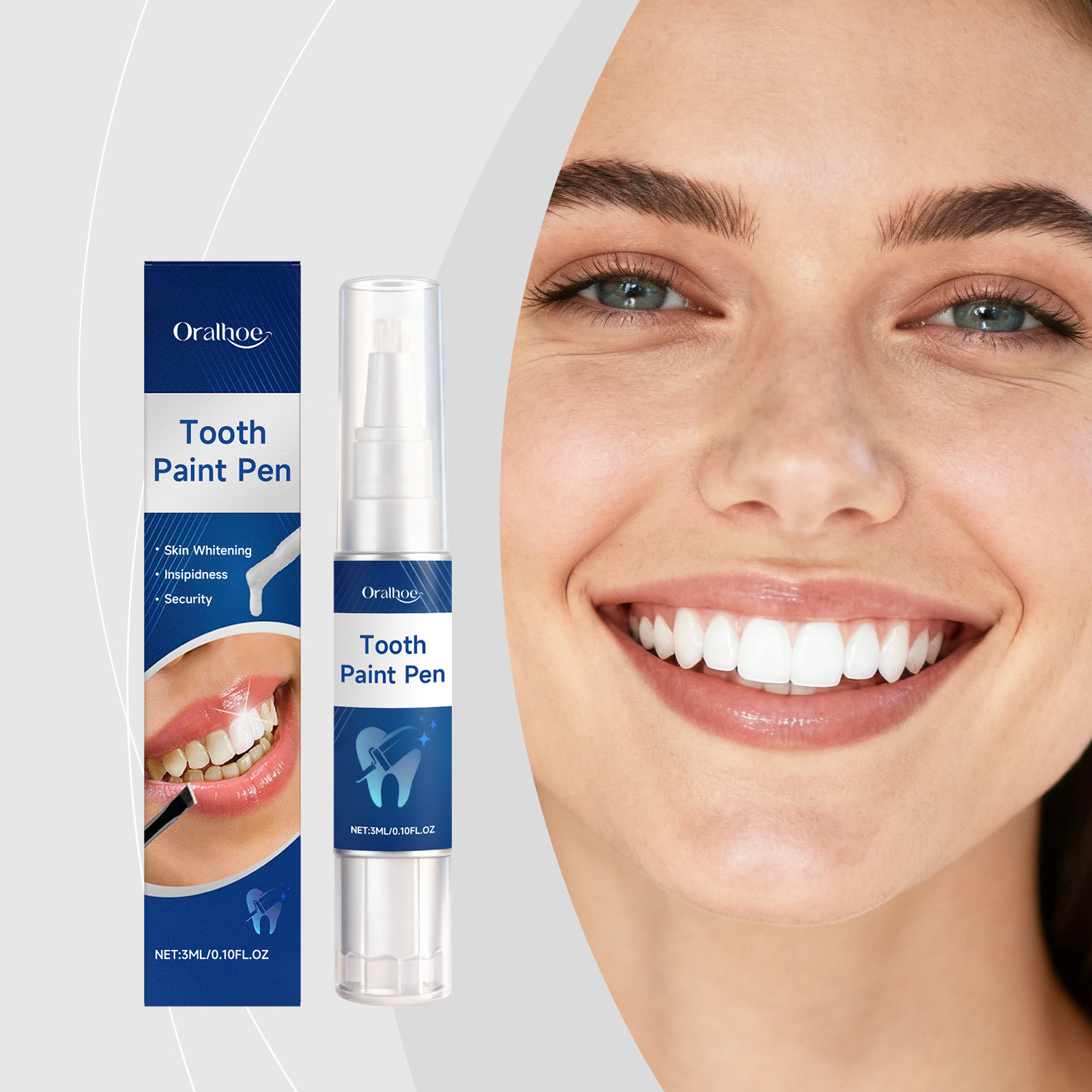قلم تبييض الأسنان Oralhoe لإزا - مراجعة Teeth Paint Whitening وسعره