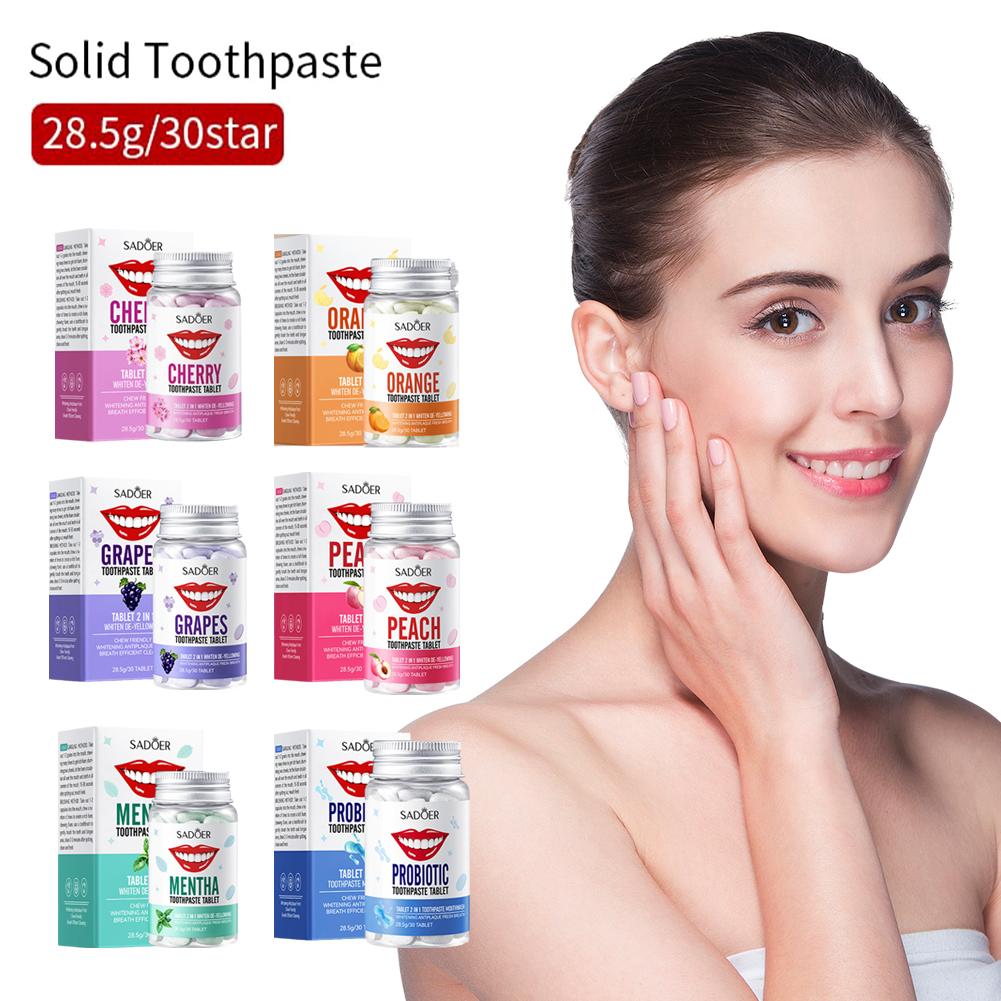 أقراص معجون الأسنان الصلبة بال - مراجعة Teeth Whitening Ai وسعره